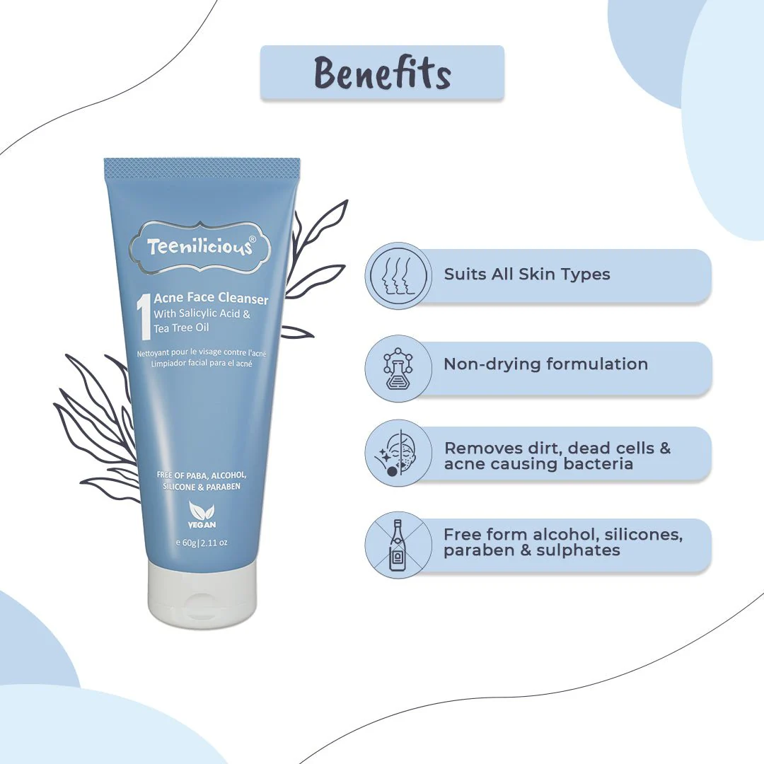 Teenilicious Acne Face Cleanser With Salicylic Acid - Image 2