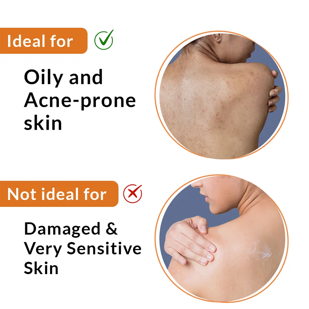 Body Acne Kit - Salicylic Acid + Tea Tree Oil Treatment For Body Acne - Image 4