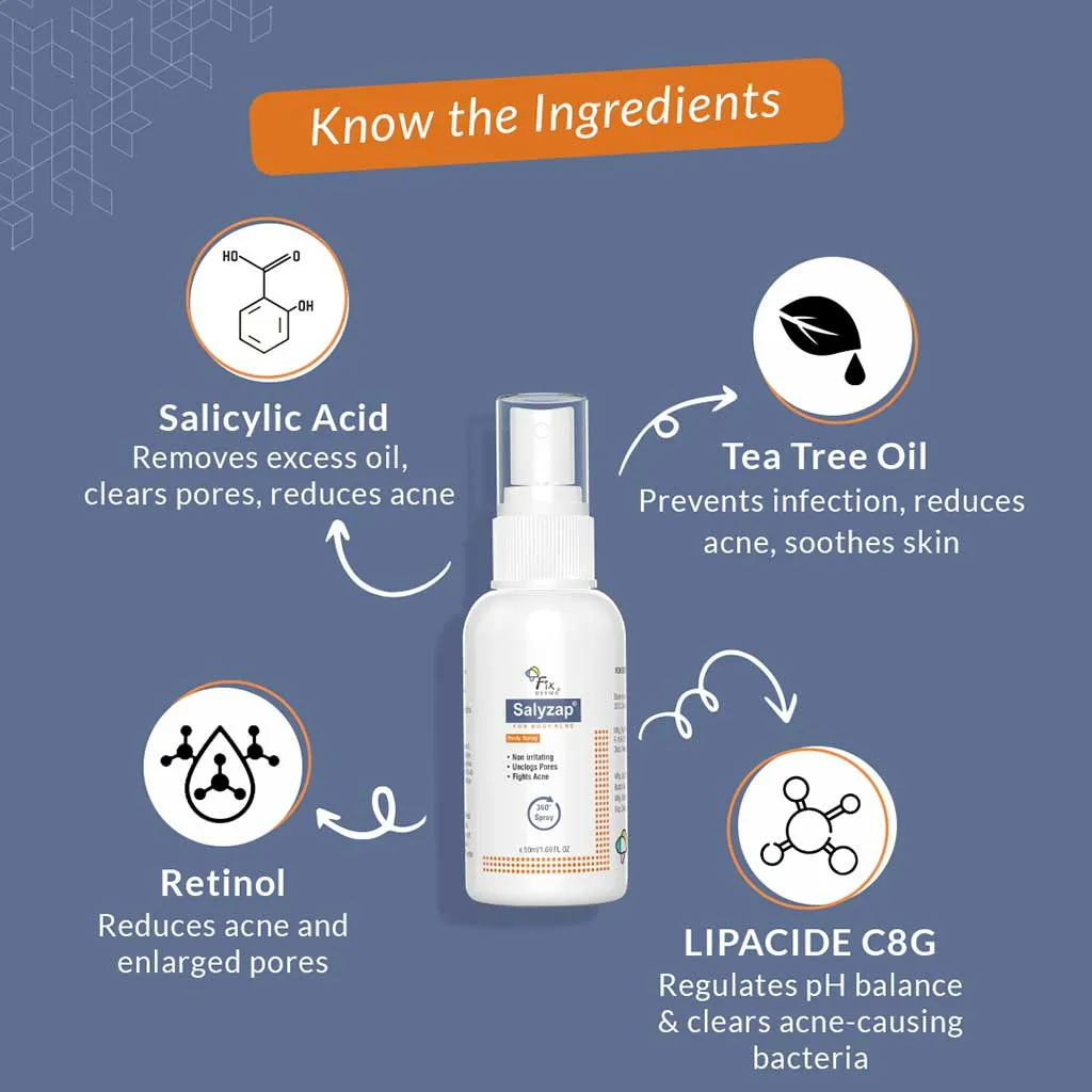 Body Acne Kit - Salicylic Acid + Tea Tree Oil Treatment For Body Acne - Image 7