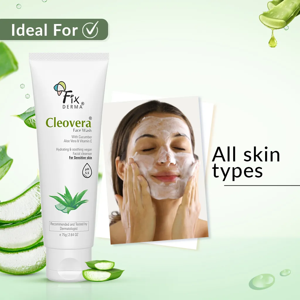 Cleovera & Cucumber Face Wash - Image 3