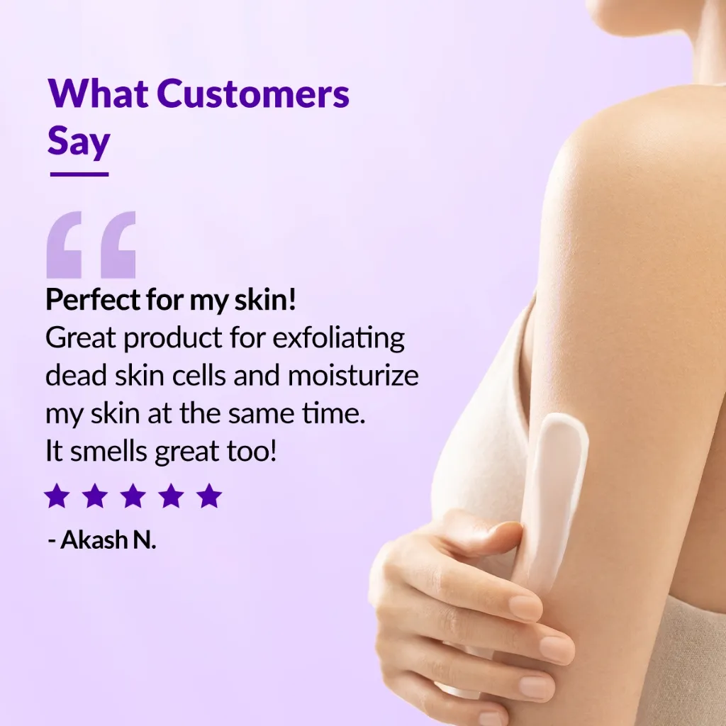Dewrav Deep Exfoliating Body Lotion - Image 3
