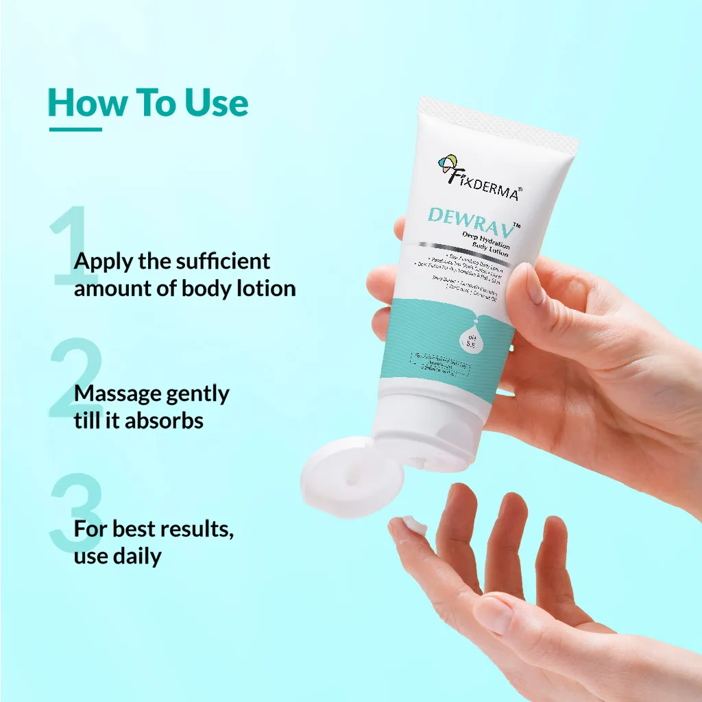 Dewrav Deep Hydration Body Lotion - Image 3