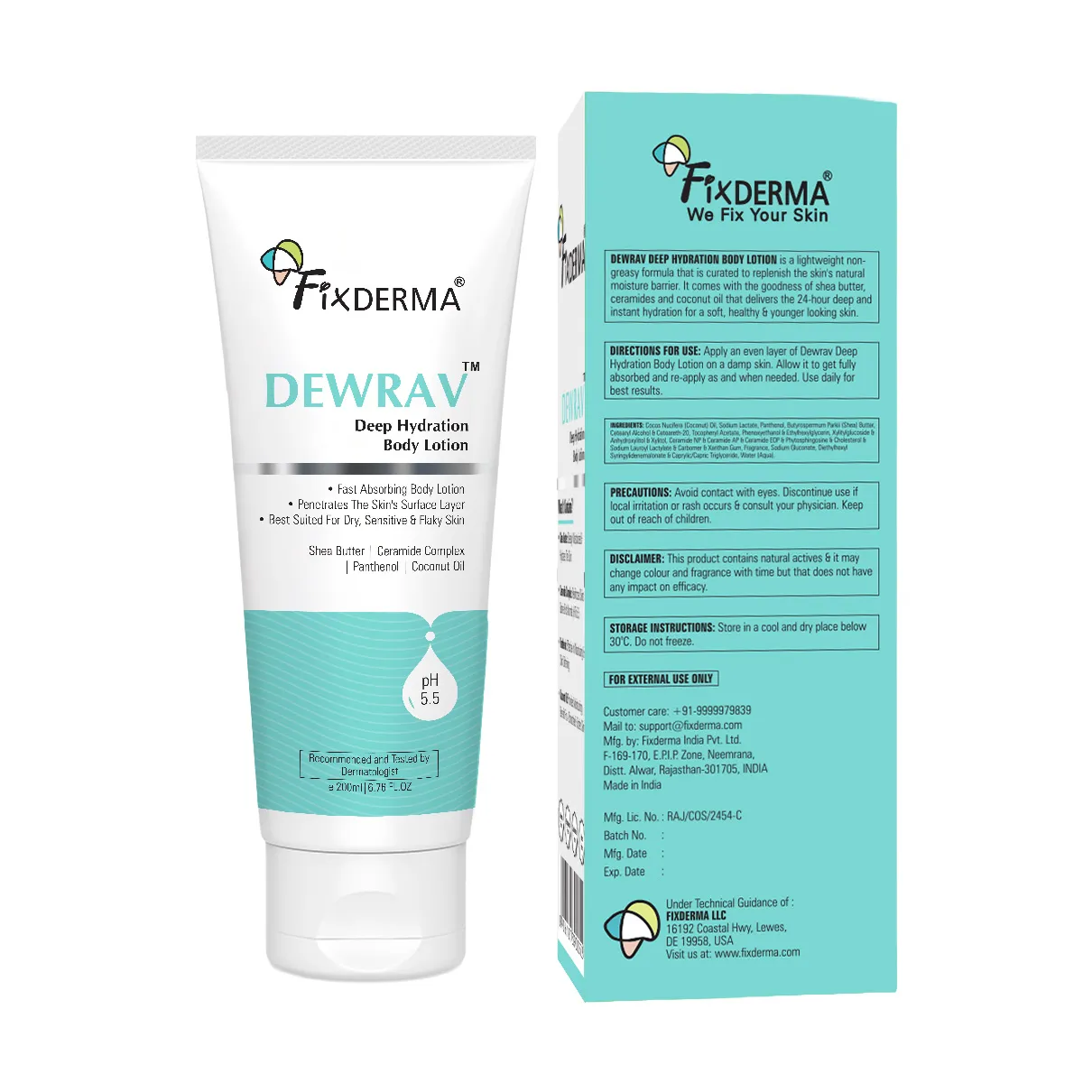 Dewrav Deep Hydration Body Lotion - Image 9