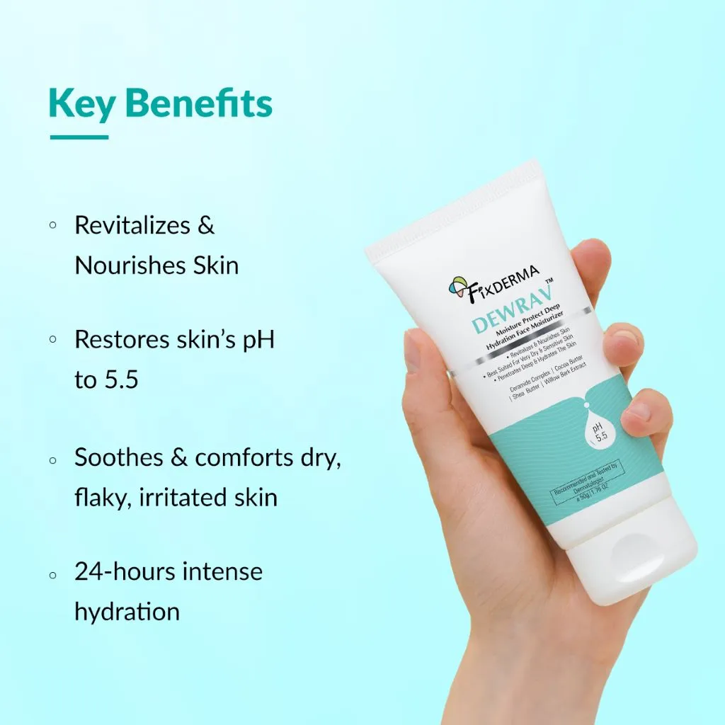 Dewrav Moisture Protect Deep Hydration Face Moisturizer - Image 3