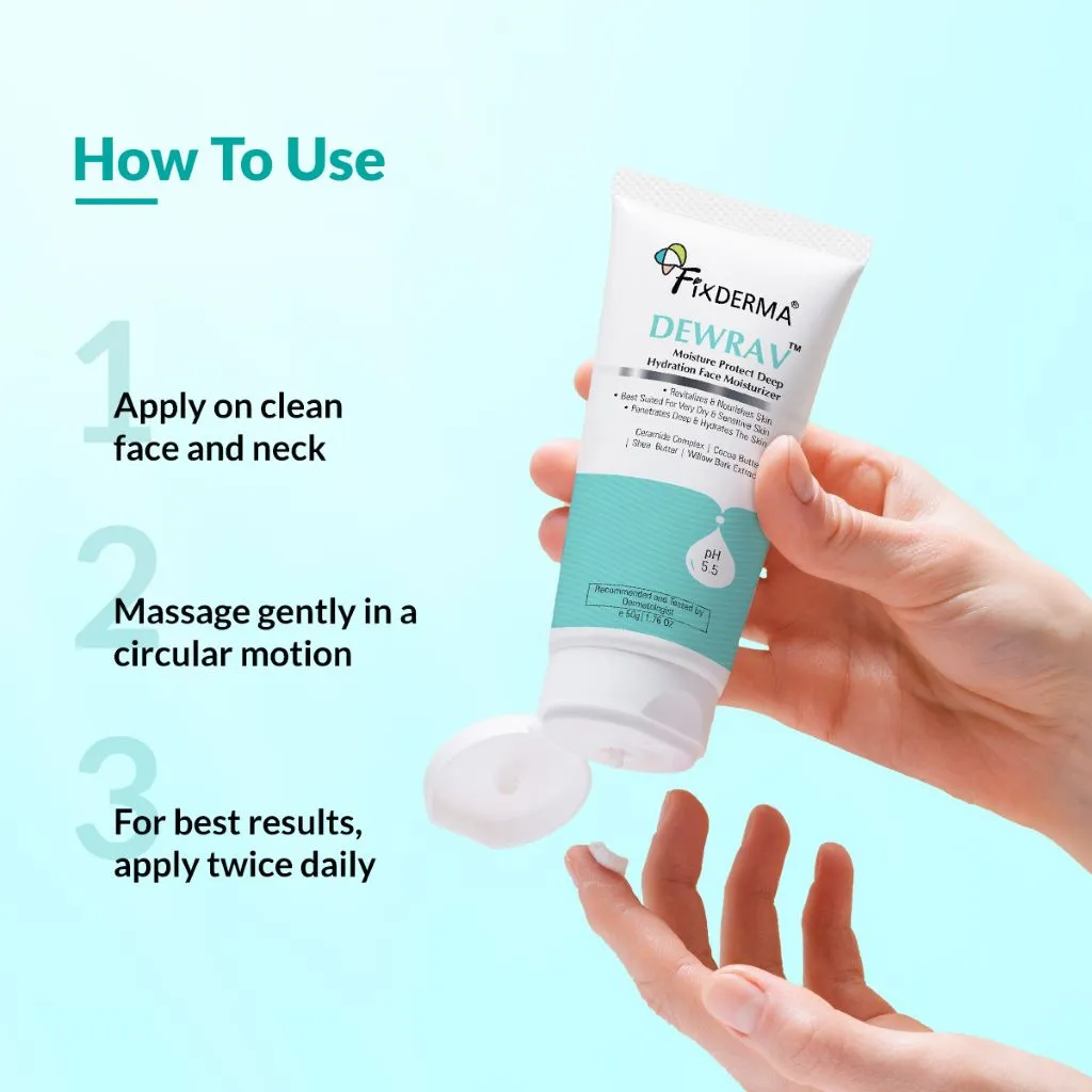 Dewrav Moisture Protect Deep Hydration Face Moisturizer - Image 6