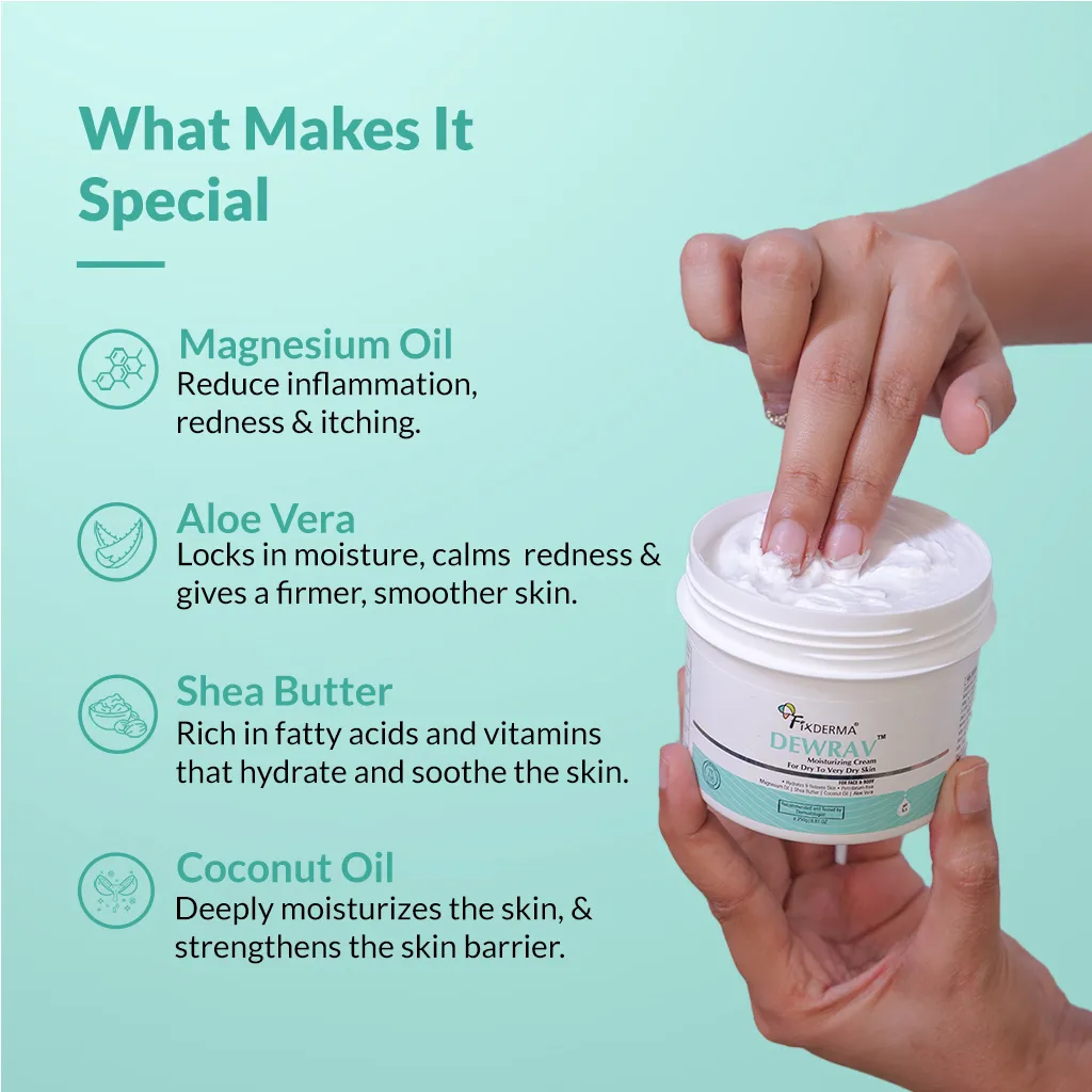 Dewrav Moisturizing Cream For Dry To Very Dry Skin - Image 5