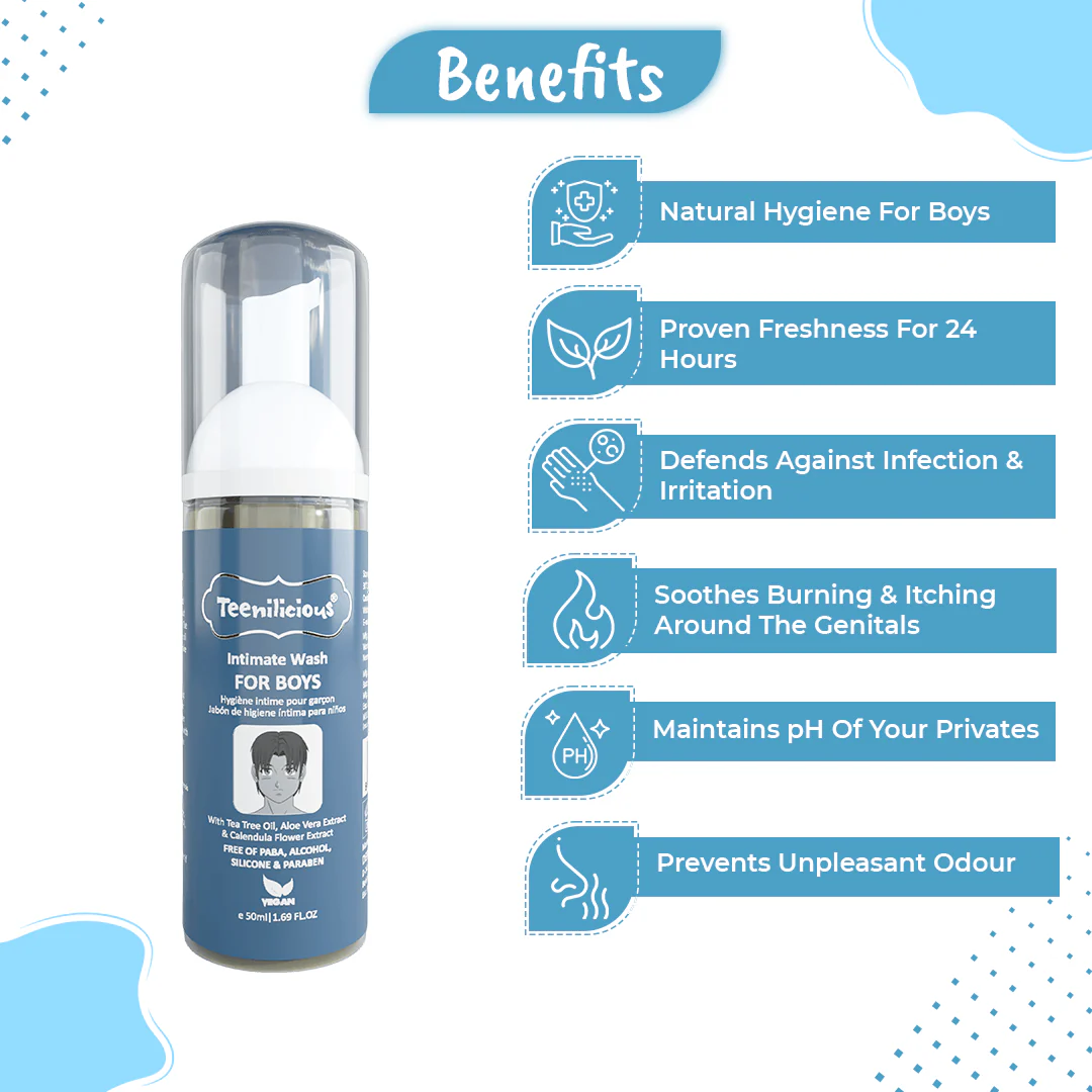 Teenilicious Intimate Hygiene Wash For Men - Image 2