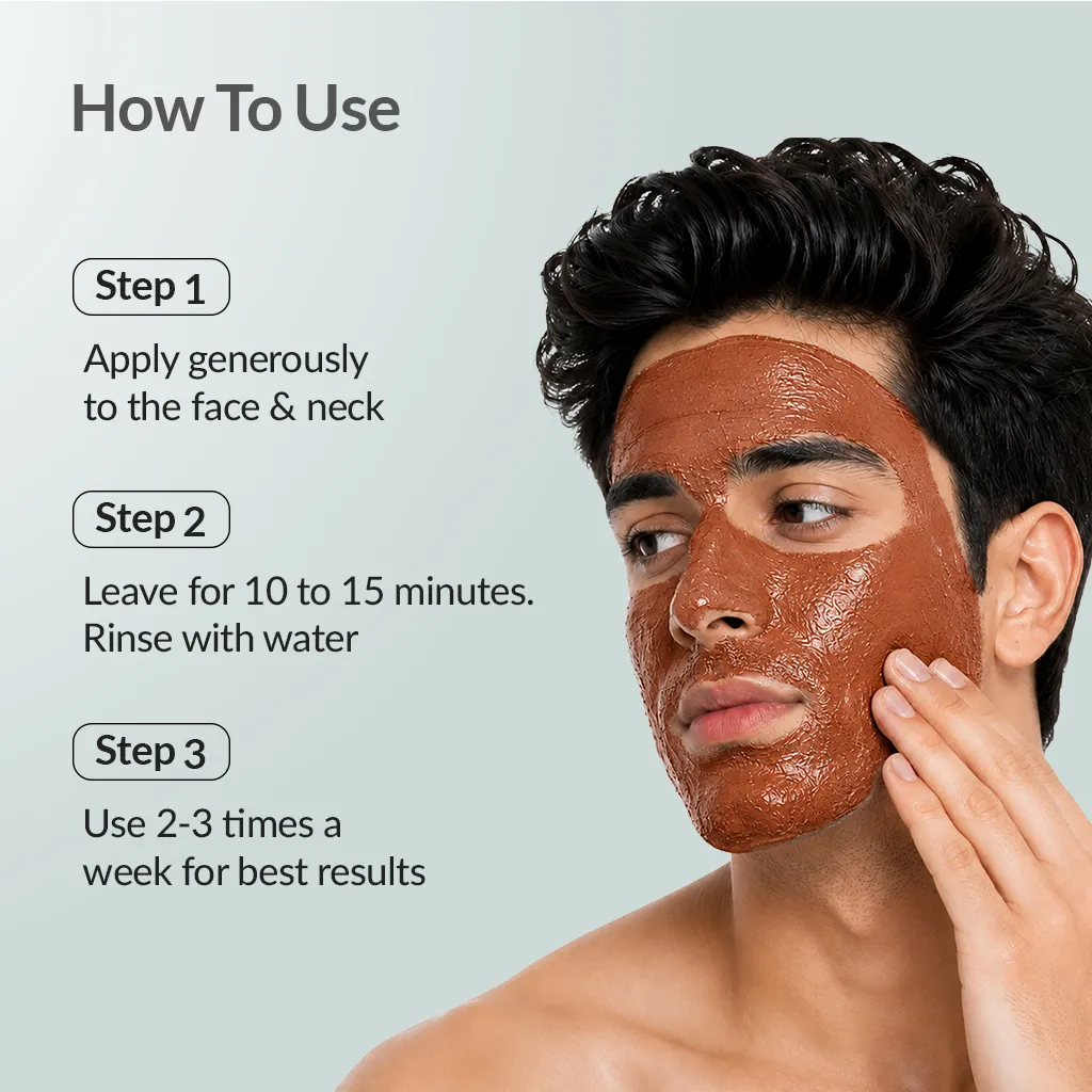 FOR MEN Brightening Face Mask - Image 3