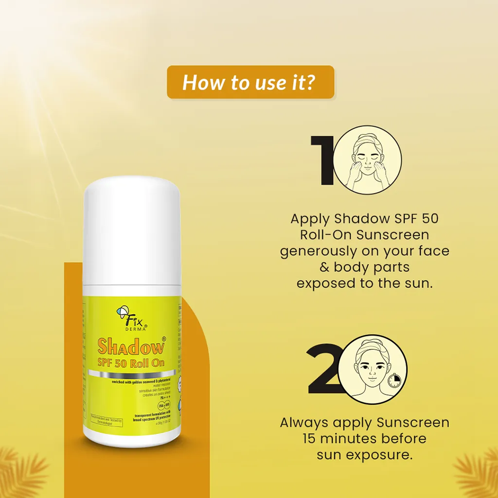 Shadow SPF 50 Roll On Sunscreen - Image 7