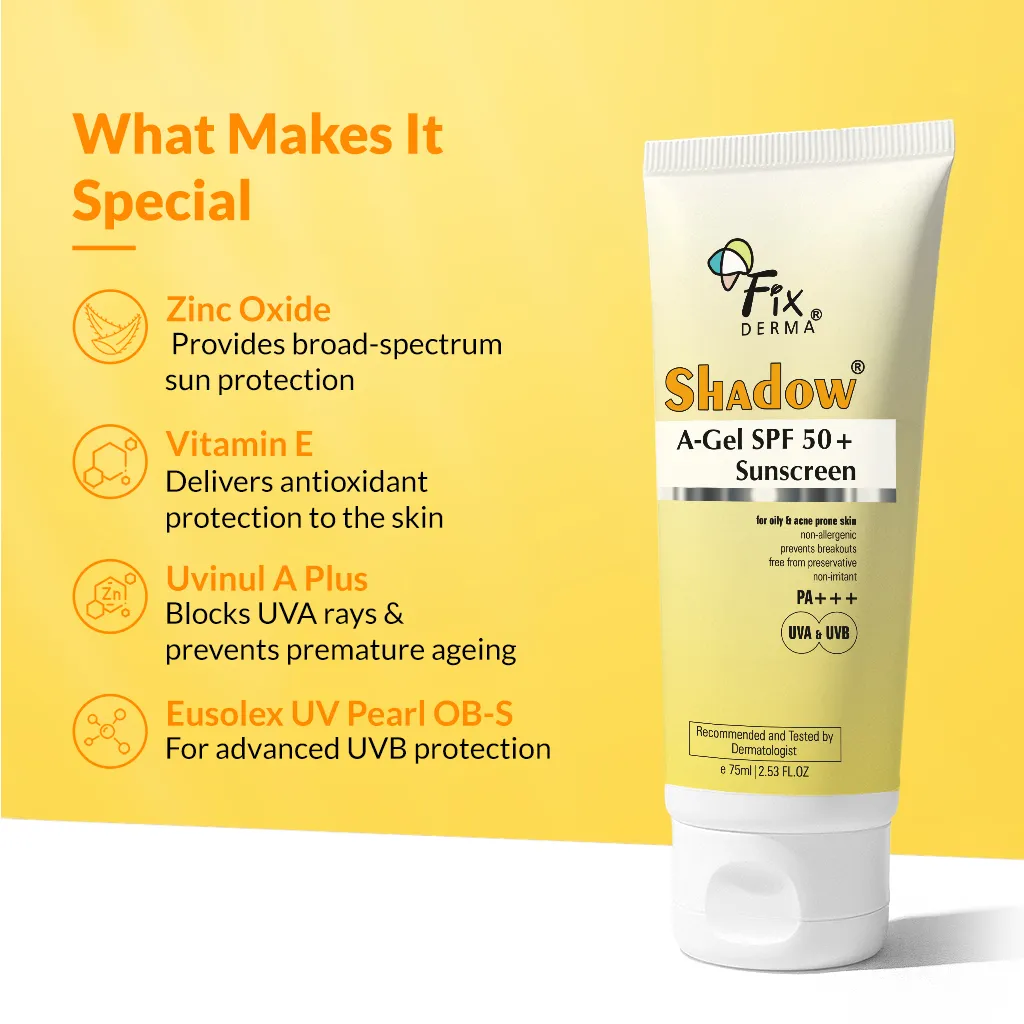 Shadow A gel SPF 50+ Sunscreen - Image 2
