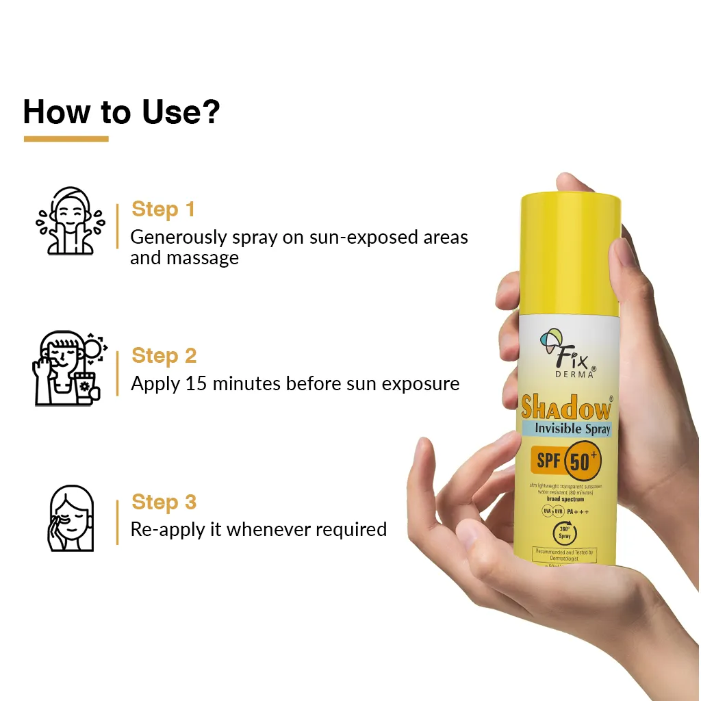 Shadow Invisible Spray SPF 50+ - Image 6
