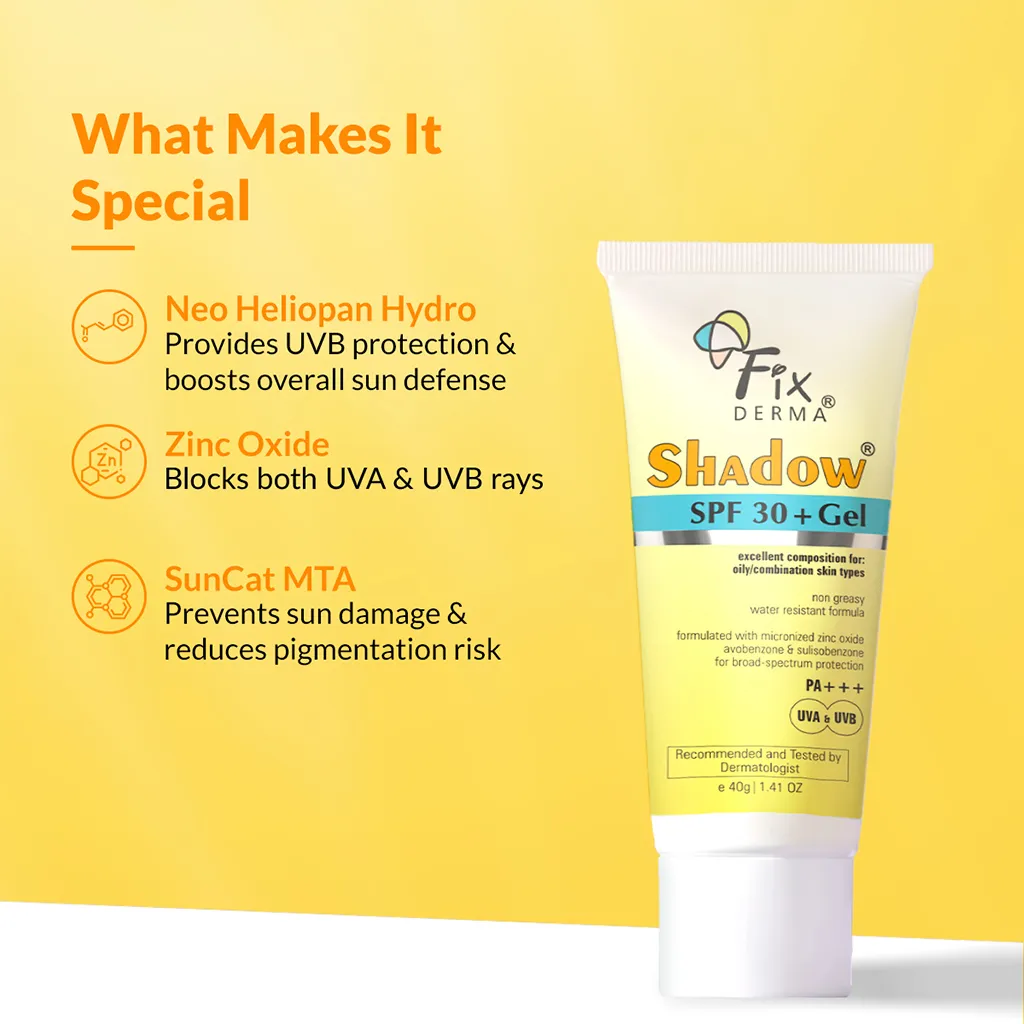 Shadow SPF 30+ Gel - 40g Pack of 2 - Image 3