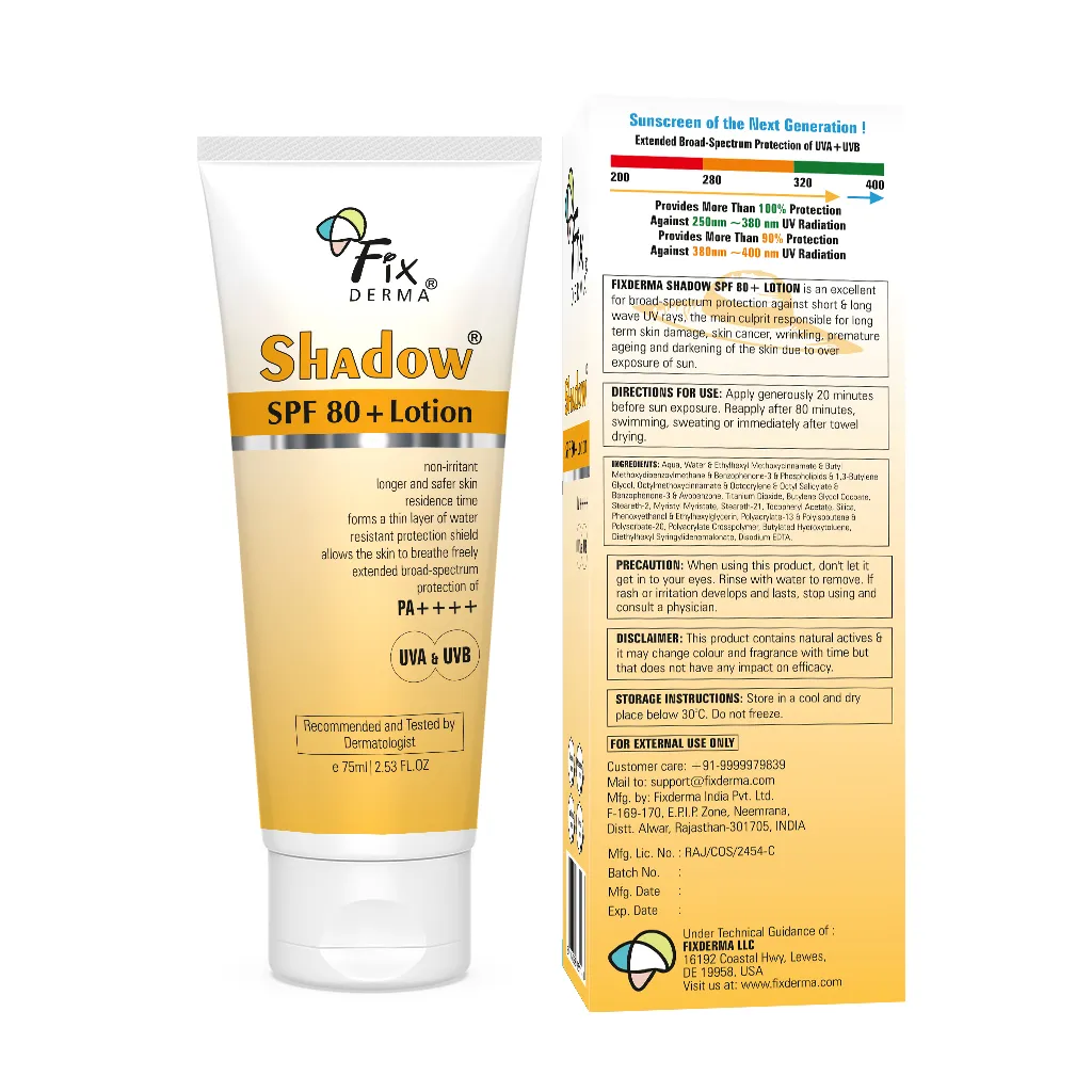 Shadow Sunscreen Lotion SPF 80+ - Image 8