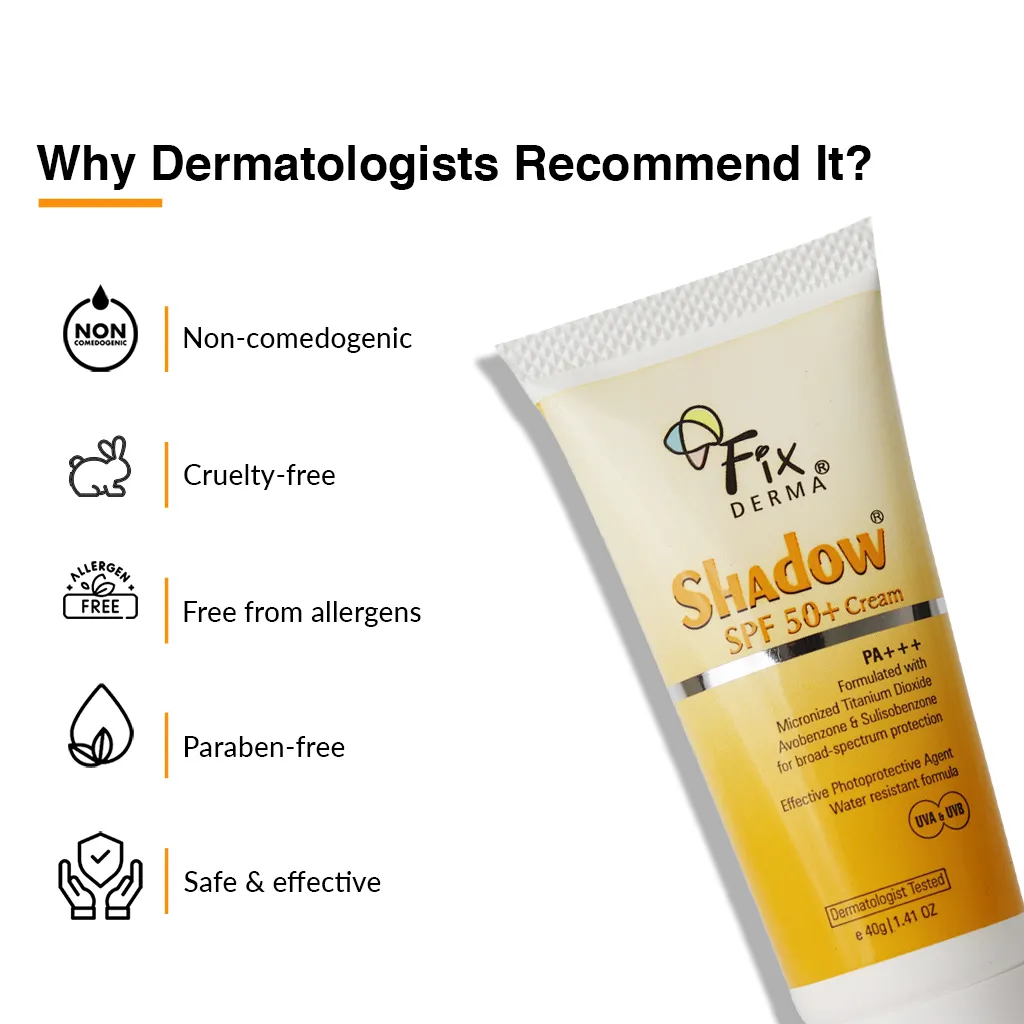 Shadow Sunscreen SPF 50 + Cream 40g Pack of 2 - Image 5