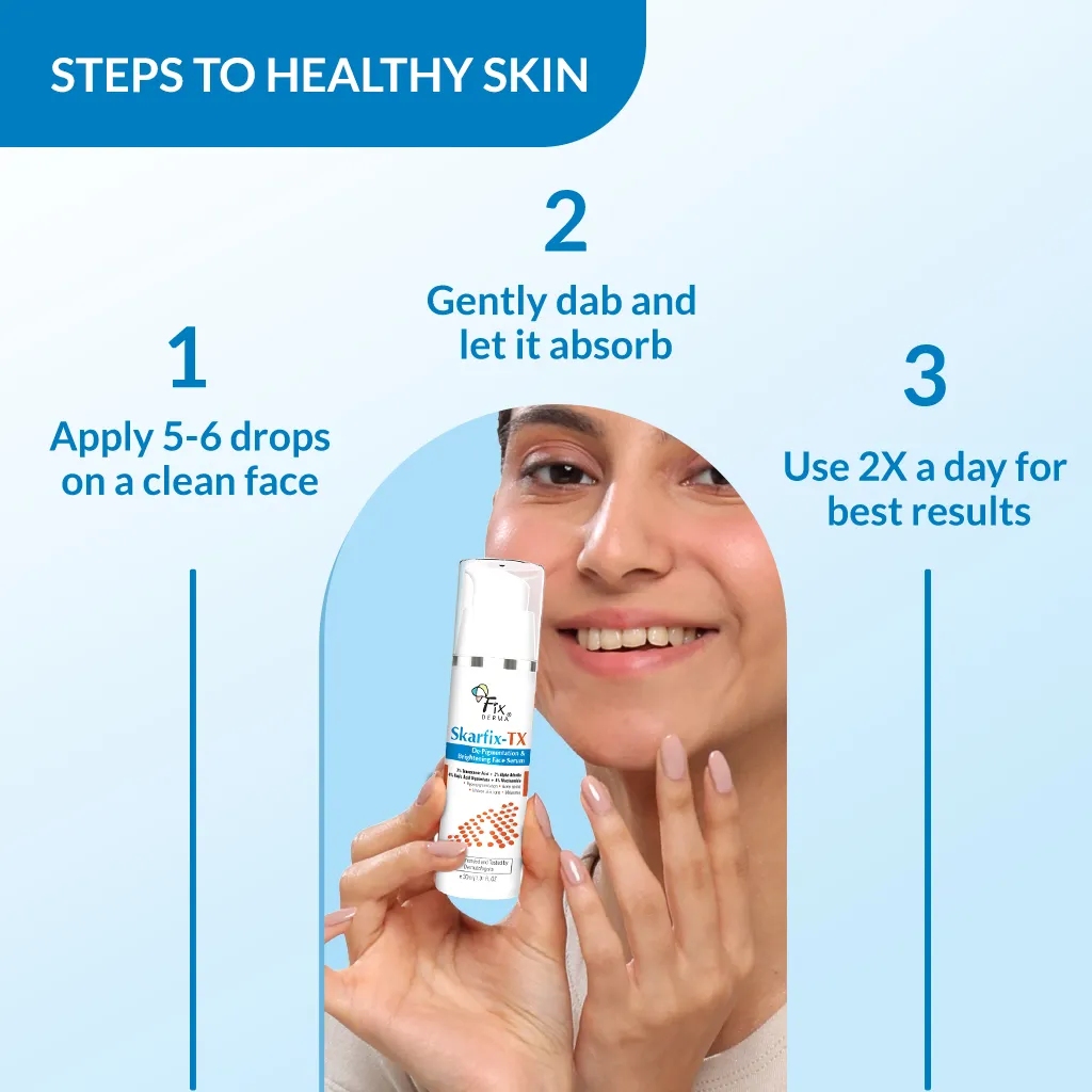 Skarfix-TX De-Pigmentation & Brightening Face Serum - Image 6