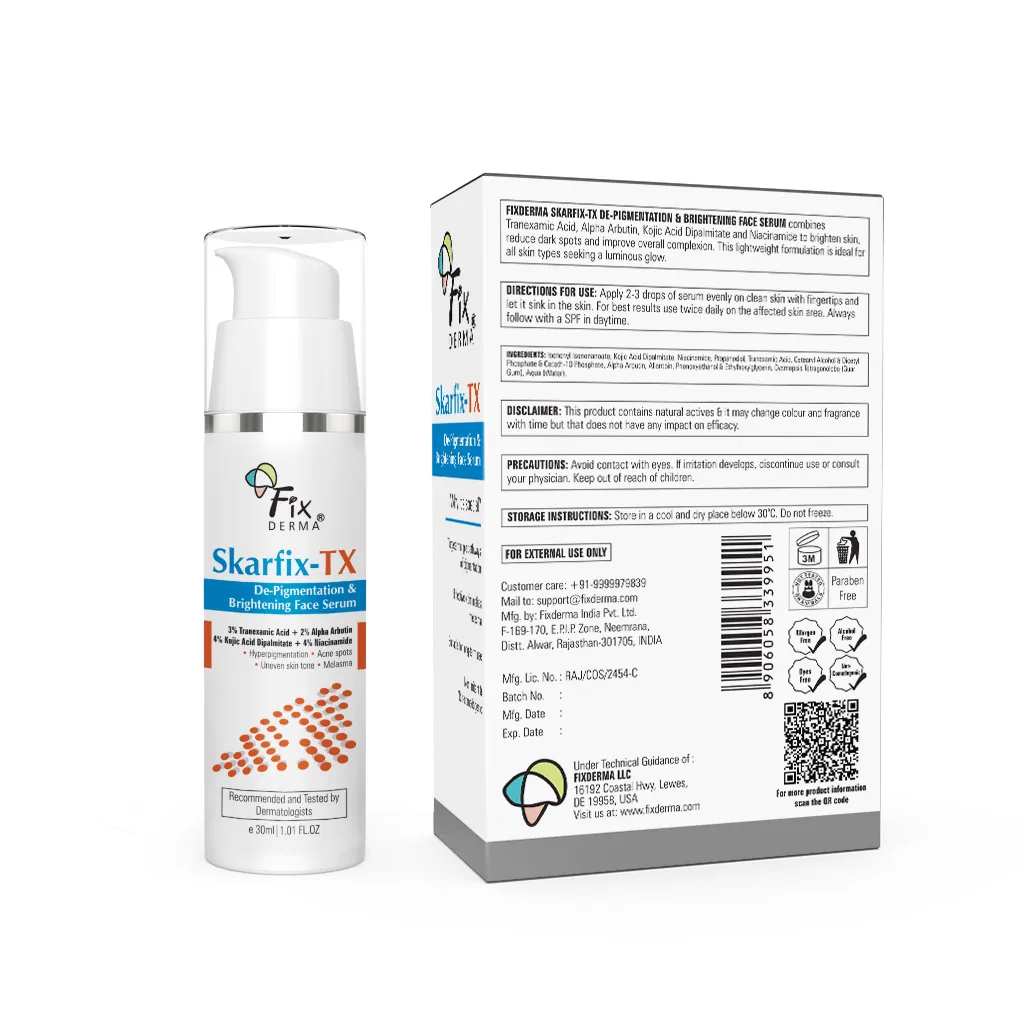 Skarfix-TX De-Pigmentation & Brightening Face Serum - Image 8