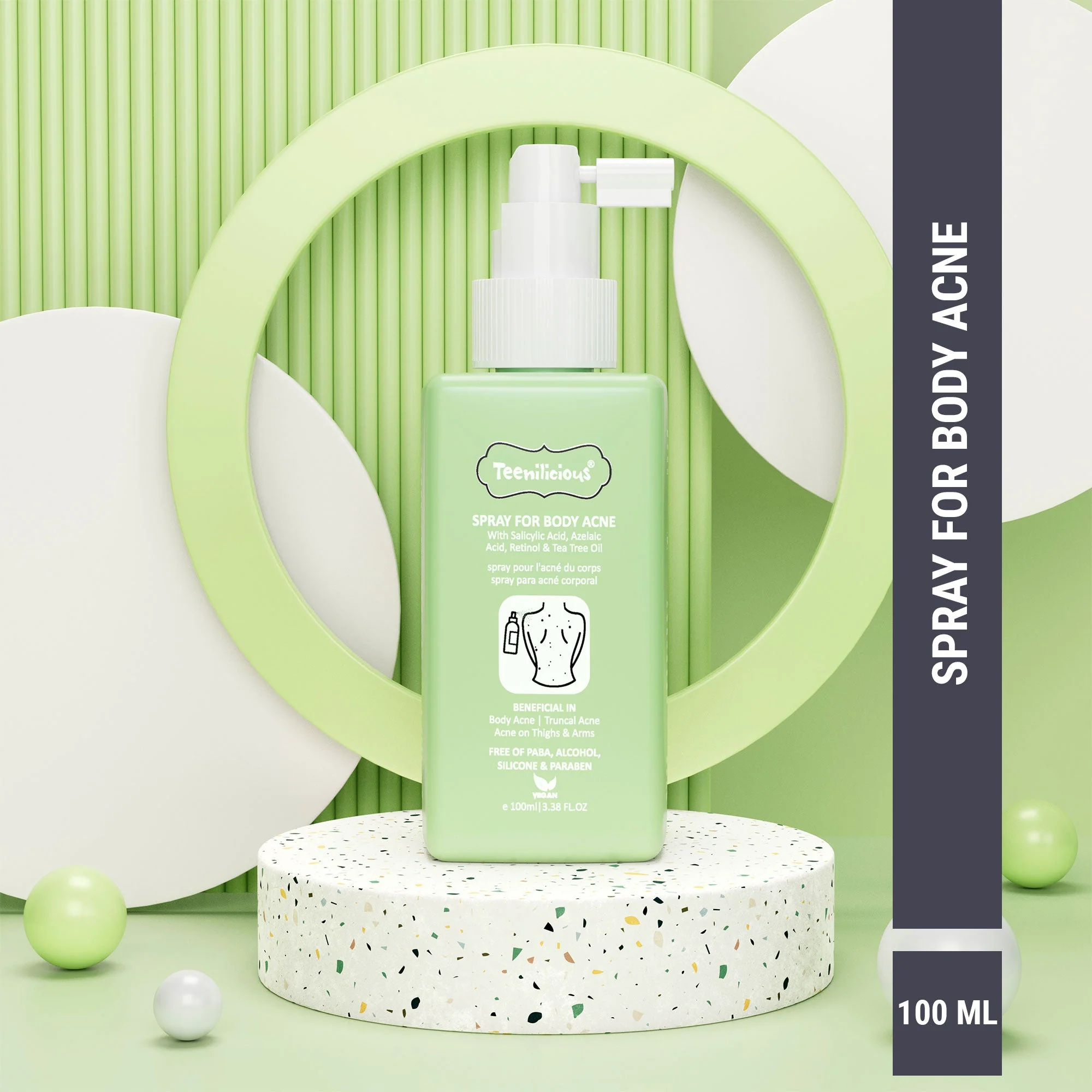 Teenilicious Spray For Body Acne