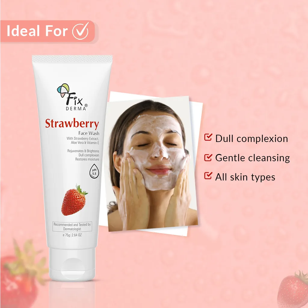 Strawberry Face Wash - Image 3