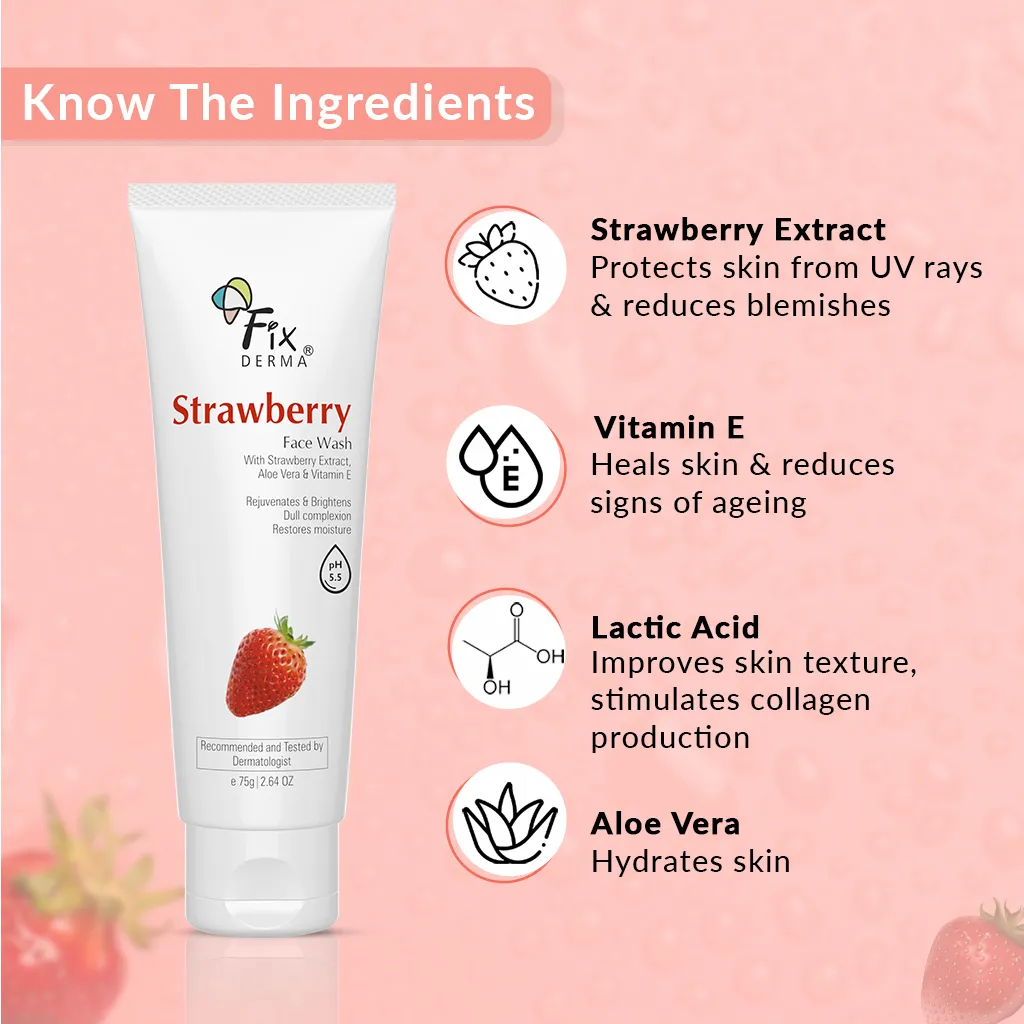 Strawberry Face Wash - Image 5