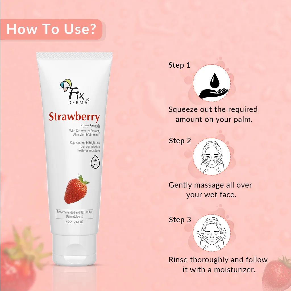 Strawberry Face Wash - Image 6